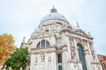 Fototapeta na wymiar Venetian Basilica di Santa Maria della Salute