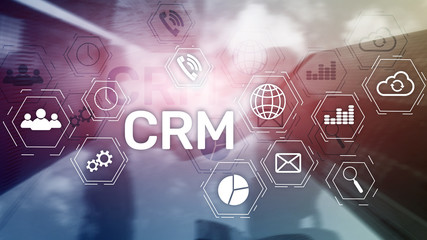 Business Customer CRM Management Analysis Service Concept. Relationship Management