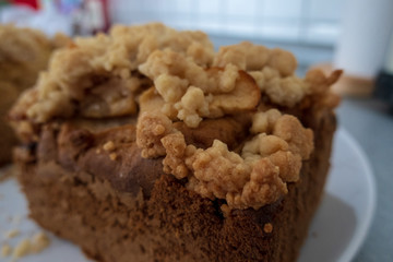 Apfelkuchen mir Johannesbeeren IX