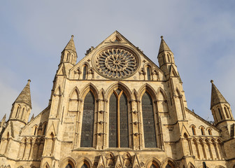 Fototapeta na wymiar York Minster, the old cathedral