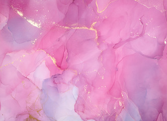  Abstract colorful background, wallpaper. Mixing acrylic paints. Modern art. Paint marble texture. Alcohol ink colors  translucent