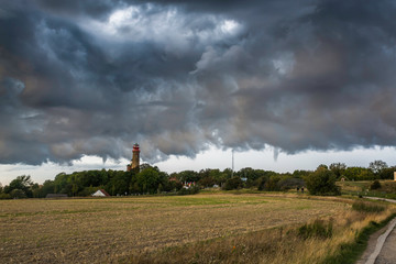 Wyspa Rugia, Kap Arkona, Putgarten, Ostsee, pogoda burzowa © Konrad Kerker