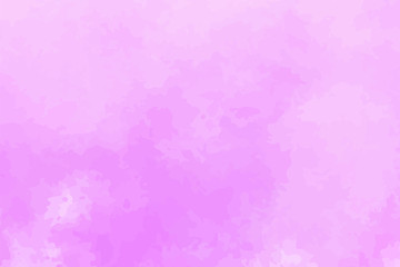 Red, pink watercolor background. Abstract vector paint splash, pink backdrop. Aquarelle beautiful texture. Graphic design for your project.