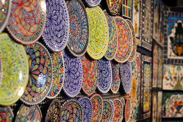 ceramics in the bazaar © corradobarattaphotos