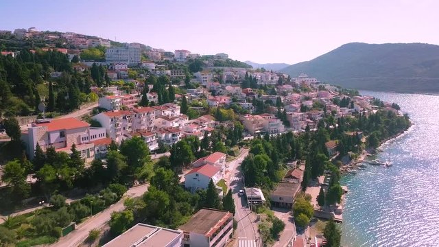 Neum, the only coastal city of Bosnia and Herzegovina. Balkans, Dalmatia.