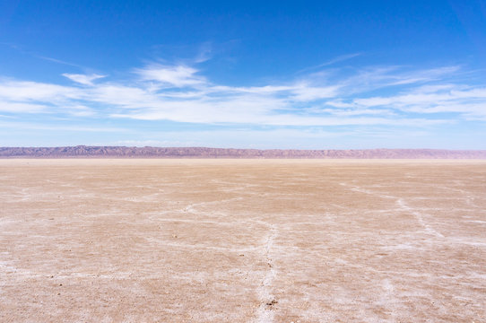Chott el-Jérid, désert de sel en Tunisie