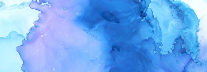 Art Abstract paint blots background. Alcohol ink colors. Marble