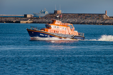 Lifeboat in Weymouth Dorset
