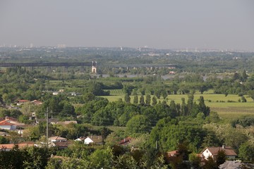 Panoramique Saint Andre de Cubzac ponts de Bordeaux 