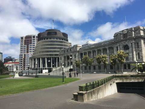 Parlament von Neuseeland in Wellington