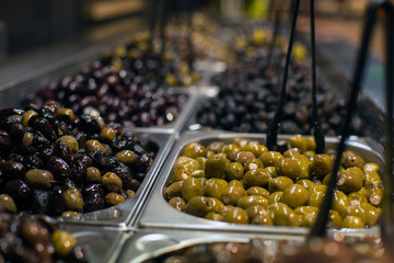 sale of dried olives, olives to the store