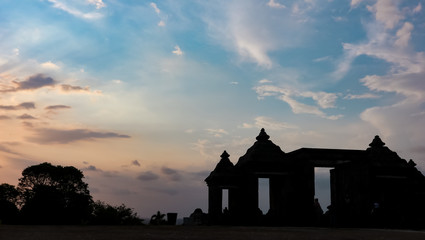 Candi Ratu Mboko in historic Indonesia