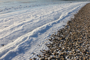 beach and snow