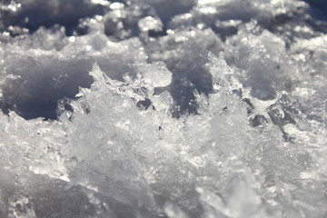 Obraz premium ice and snow