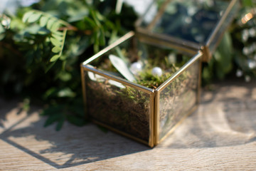 Détail de la décoration du mariage