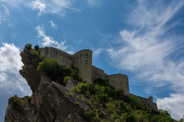 Roccascalegna, The medieval castle. The castle of Roccascalegna is a defensive structure located in...
