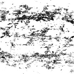 Obraz premium Rough black and white texture vector. Distressed overlay texture. Grunge background. Abstract textured effect. Vector Illustration. Black isolated on white background. EPS10.