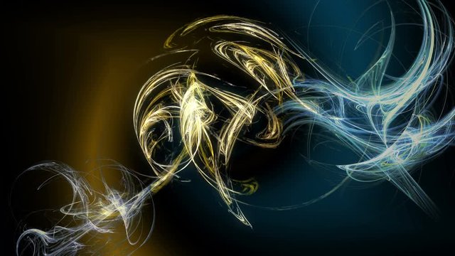 4K loop with a fractal flame or apophysis for screensavers, mod motion graphics or science fiction backgrounds.