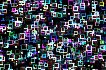 Dreamy and surreal. Abstract dreamlike. For web page, wallpaper, background or texture. Colorful