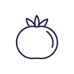 fresh tomato vegetable fill style icon