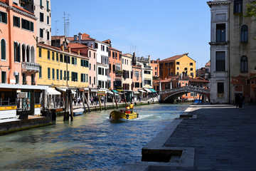 Cityscape pictures of the romantic, beautiful, lovely and historical Venice in Italy