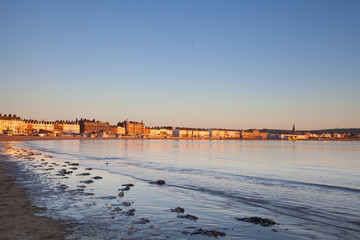 Weymouth Seafront on an early Spring Day