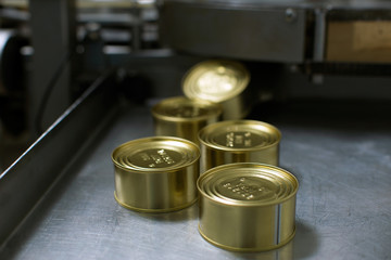 fish factory, salmon caviar