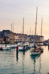 Fototapeta na wymiar Weymouth Harbour Dorset