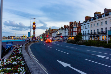 Fototapeta na wymiar Jubilee Clock Weymouth