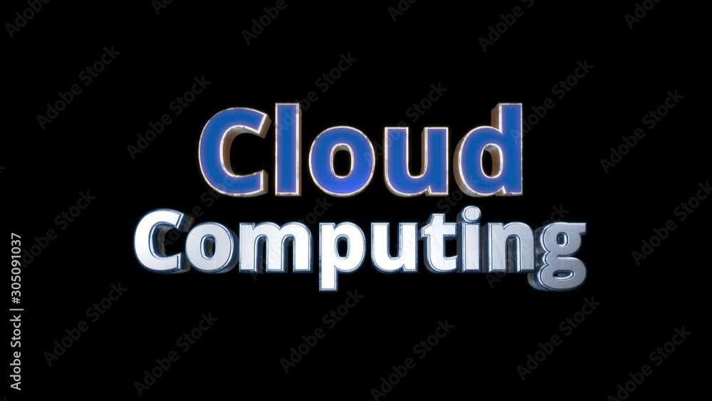 Wall mural cloud computing digital connection server