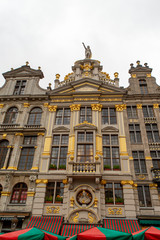 Fototapeta premium Grand Place in Brussels, Belgium on January 1, 2019. 