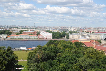 Fototapeta na wymiar view of the Sankt Peterburg