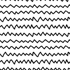 Abstract background seamless pattern with hand drawn lines. Hand drawn design. Modern web template. Abstract concept graphic element. Creative art, modern design concept. Vector geometric pattern.