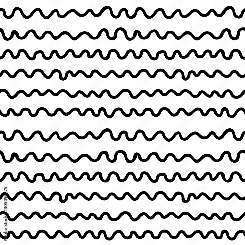 Poster abstract background seamless pattern with hand drawn lines. hand drawn design. modern web template. 