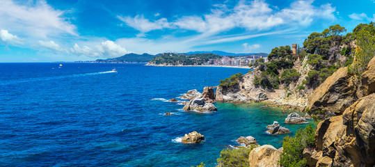 Coast of Lloret de Mar i