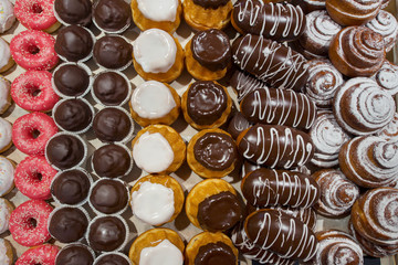 assortment in the confectionery department