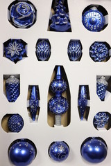 set of christmas decorations, preparation for christmas and new year