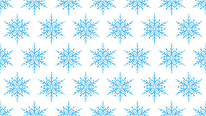 Abstract snowflakes ornament