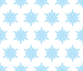 Abstract snowflakes pattern