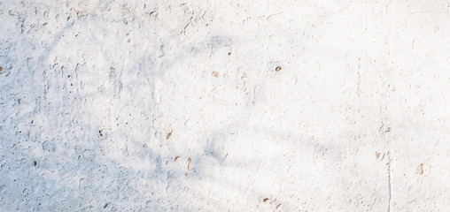 Fototapeta premium Sunlit concrete wall texture with shadows of tree branches