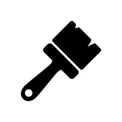 paint brush icon vector design template