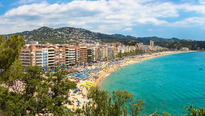 Obraz premium Beaches in Lloret de Mar