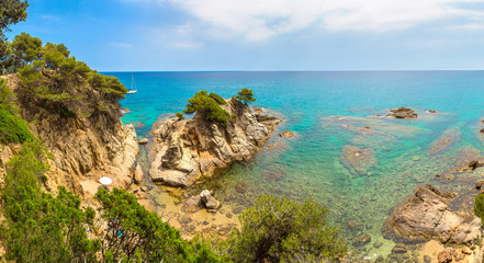 Costa Brava beach, ..Catalonia, Spain