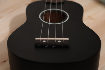 Obraz premium close up of an ukulele