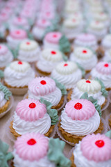meringue pie at the confectionery factory