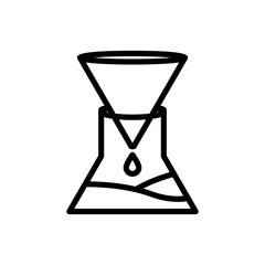 beanplus outline icon. vector illustration. Isolated on white background.