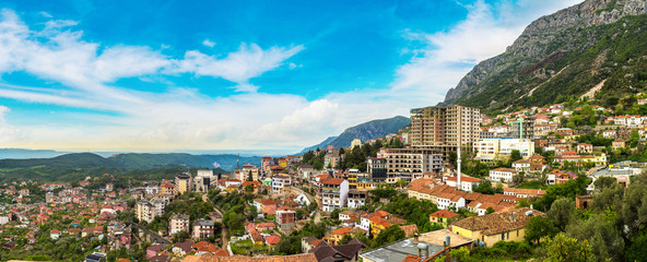 View from Kruja castle, Albania