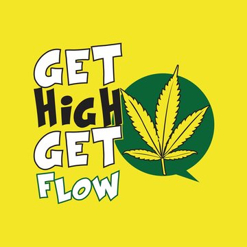 canabbis ganja legalize it smoke weed poster