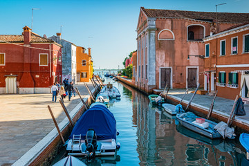 Fototapeta na wymiar Burano, an island in the Venetian Lagoon
