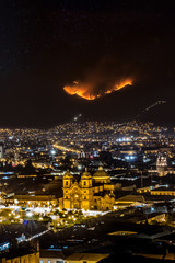 Fuego en cusco 2